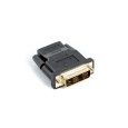 Lanberg AD-0013-BK kabelová redukce HDMI DVI-D 18+1 Single Link Černá