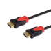 Savio CL-113 HDMI kabel 5 m HDMI typ A (standardní) černý, červený