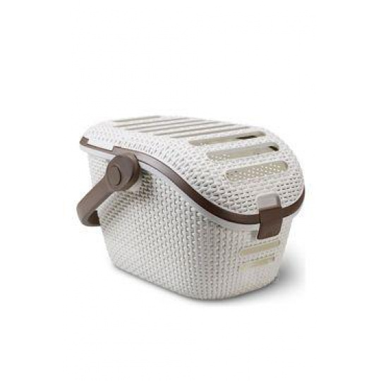 Curver Prepravka Rattan 51x38x33cm mocha