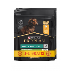 PURINA Healthy Start Small & Mini Puppy Chicken - suché krmivo pro psy - 700 g + 700 g