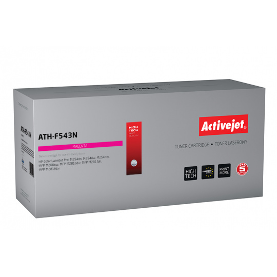 Activejet ATH-F543N (náhrada za HP 203A CF543A; Supreme; 1300 stran; červená)