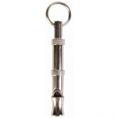 Píšťalka kovová nastaviteľný tón, vysokofrekvenčná 5 cm