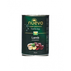 NUEVO dog Adult Lamb & Potato bal. 6 x 400 g konzerva NUEVO dog Adult Lamb & Potato bal. 6 x 400 g konzerva
