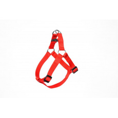 Postroj DUVO+ nylon červený 50-65 cm/ 20 mm Postroj DUVO+ nylon červený 50-65 cm/ 20 mm