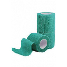 Obväz Flex Cohesive 10cm x 4,5m Kruuse zelený 1ks