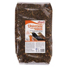 Krmivo pre vtáky All OLANDESE mäkkožravé s hmyzom 1kg Krmivo pre vtáky All OLANDESE mäkkožravé s hmyzom 1kg