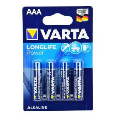 VARTA Baterie Longlife Power AAA 4ks