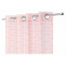 Tuckano Záclona vzorovaná LIQUORICE růžová 140x250