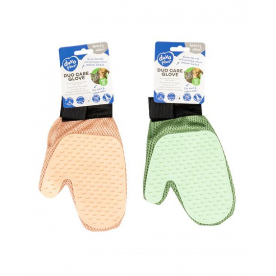 Hrebeň rukavica DUVO+ na starostlivosť o srsť 2 v 1 oranžová/zelená 21x5,5x1,5cm Hrebeň rukavica DUVO+ na starostlivosť o srsť 2 v 1 oranžová/zelená 21x5,5x1,5cm