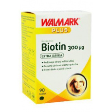 Biotín 300mcg 90tbl Walmark Biotín 300mcg 90tbl Walmark