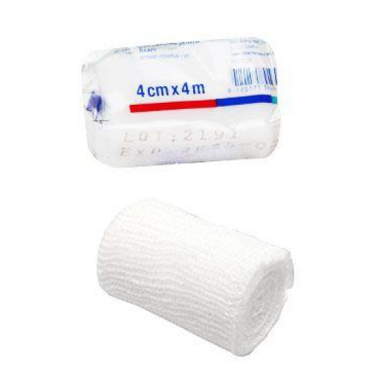 Elastická bandáž. CVET 4cmx4m 1ks Elastická bandáž. CVET 4cmx4m 1ks