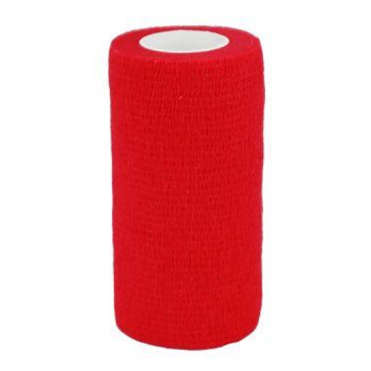 Elastická bandáž. CVET 10cmx4,5m červené 1ks Elastická bandáž. CVET 10cmx4,5m červené 1ks