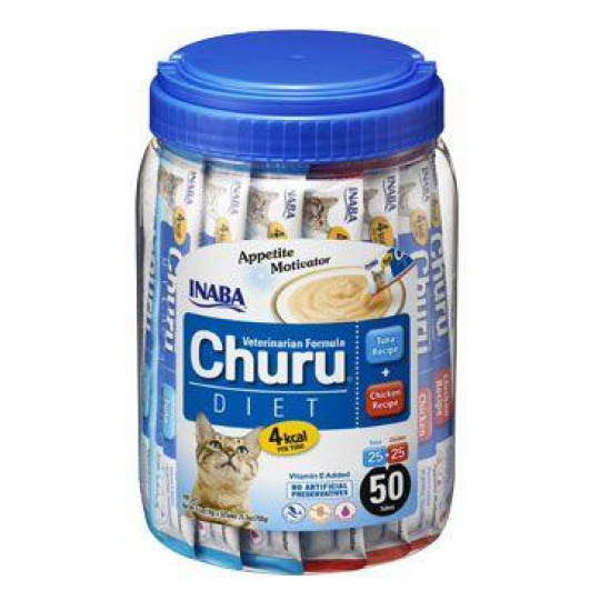Churu Cat BOX Vet Diet Tuna&Chicken Varieties 50x14g Churu Cat BOX Vet Diet Tuna&Chicken Varieties 50x14g