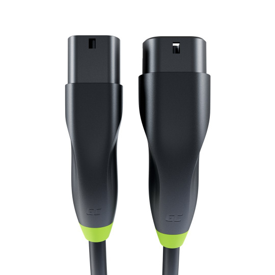 Green Cell EVKABGC03 nabíjecí kabel pro elekromobily Černá Type 2 3 5 m