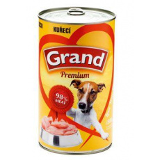 GRAND konz. pes hydinový 1300g GRAND konz. pes hydinový 1300g