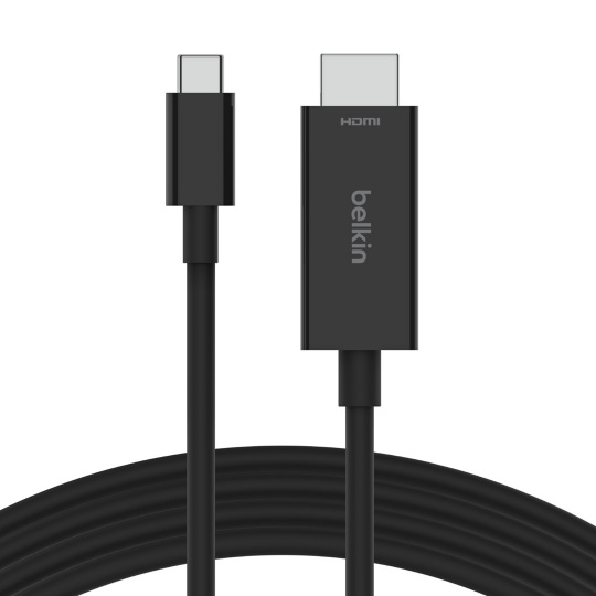 Belkin AVC012bt2MBK 2 m USB typu C HDMI Černá