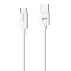 Silicon Power Boost Link PVC LK10AC USB kabel USB 2.0 1 m USB A USB C Bílá