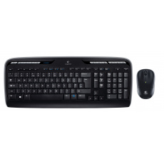 Logitech Wireless Combo MK330 klávesnice Obsahuje myš Kancelář USB QWERTY US Mezinárodní Černá