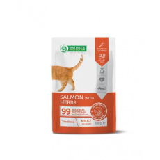 Natures P KAPSULE cat adult sterilised salmon & herbs 22 x 100 g Natures P KAPSULE cat adult sterilised salmon & herbs 22 x 100 g
