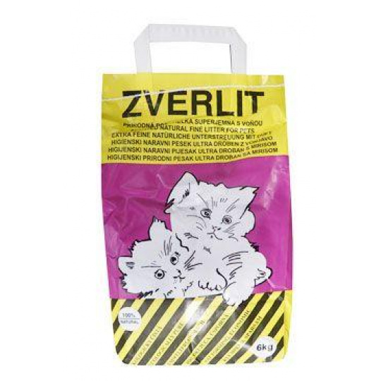 ZVERLIT fialový super jemný 6kg ZVERLIT fialový super jemný 6kg