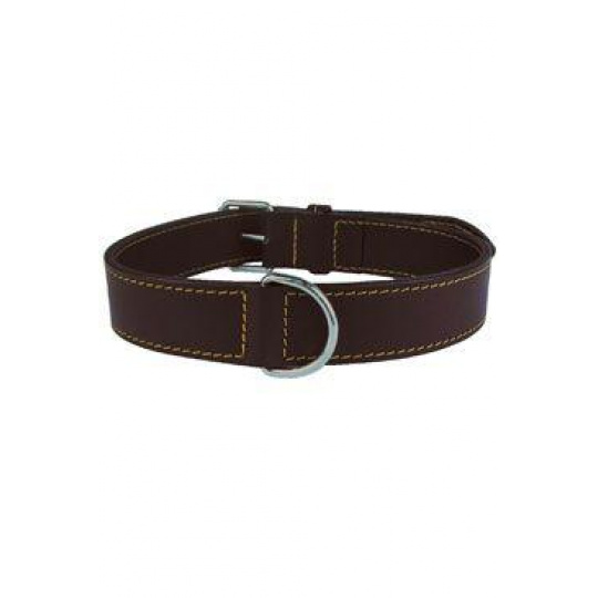 Obojok pes pravá koža 80cm hnedý Zolux Obojok pes pravá koža 80cm hnedý Zolux