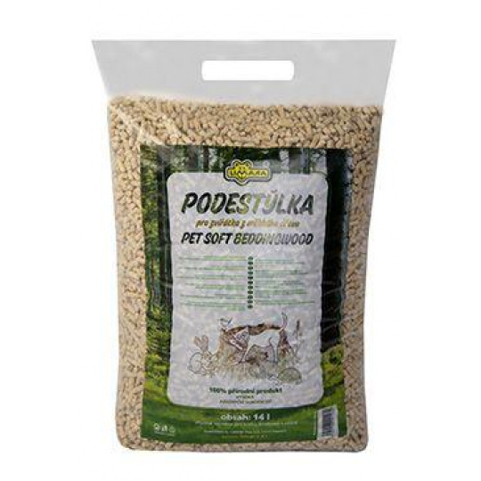 Podstielka drevená LIMARA 14l/8kg Podstielka drevená LIMARA 14l/8kg