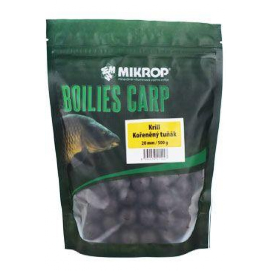 Mikrop Boilies Carp Krill-Kořeněný tuňák 500g