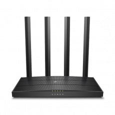 TP-Link ARCHER C6 V4.0 bezdrátový router Gigabit Ethernet Dvoupásmový (2,4 GHz / 5 GHz) Černá