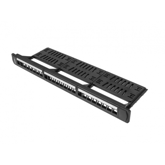 Lanberg PPKS-1124-B patch panel 1U