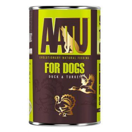 AATU Dog Duck&Turkey konz. 400g