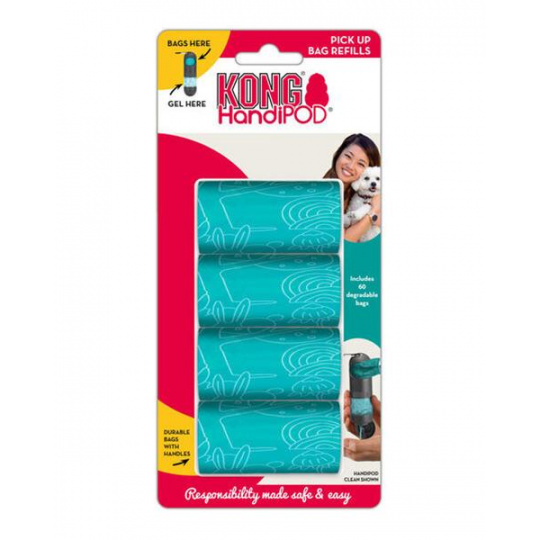 Vrecká náplne do zásobníka na exkrementy KONG HandiPOD Pick up bag refills Vrecká náplne do zásobníka na exkrementy KONG HandiPOD Pick up bag refills