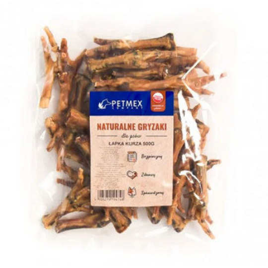 PETMEX Kuřecí tlapky pro psy 500g