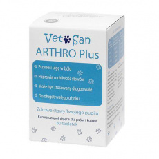 VETOSAN Arthro Plus - vitaminový komplex pro psy a kočky - 60 tablet