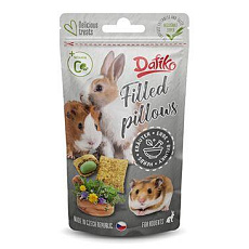 Dafiko plnené vankúšiky pre hlodavce bylinky 40g Dafiko plnené vankúšiky pre hlodavce bylinky 40g