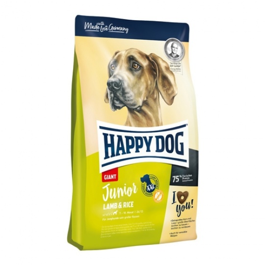 Happy Dog Junior Giant Lamb & Rice 15 kg  + DOPRAVA ZDARMA