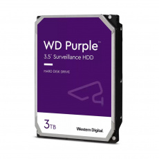 Western Digital Blue Purple vnitřní pevný disk 3 TB 5400 ot/min 64 MB 3.5" Serial ATA III