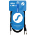 SSQ JSJM2 SS-1453 Kabel Jack Stereo - 2x Jack Mono 2 m Černá