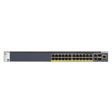 NETGEAR M4300-28G-PoE+ Řízený L2/L3/L4 10G Ethernet (100/1000/10000) Podpora napájení po Ethernetu (PoE) 1U Černá