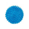 Hračka pes BALL SPIKE TPR POP 13cm s ostňami tyrkysZolux