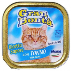 GRAN BONTA paštéta s tuniakom pre mačky 100g GRAN BONTA paštéta s tuniakom pre mačky 100g