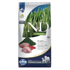 N&D SPIRULINA DOG Adult M/L Lamb & Wolfberry 7kg N&D SPIRULINA DOG Adult M/L Lamb & Wolfberry 7kg