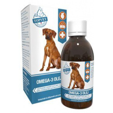 Omega 3 olej pre psy TOPVET 200ml Omega 3 olej pre psy TOPVET 200ml