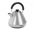 Rychlovarná konvice Morphy Richards Venture Pyramid Retro 1,5 l 2200 W Stříbro