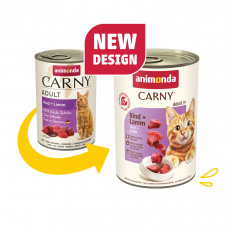 ANIMONDA konzerva CARNY Adult - hovädzie, jahňacie 400g ANIMONDA konzerva CARNY Adult - hovädzie, jahňacie 400g