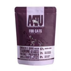 AATU Cat Chicken&Quail kapsička 85g AATU Cat Chicken&Quail kapsička 85g