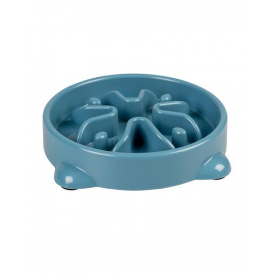 Miska DUVO+ na pomalé jedenie, modrá 300ml - S - 19x19x4cm Miska DUVO+ na pomalé jedenie, modrá 300ml - S - 19x19x4cm