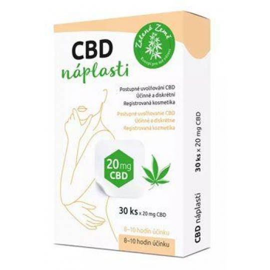 CBD náplasti 30ks CBD náplasti 30ks
