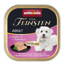 animonda Vom Feinsten Gourmet core with Chicken, egg + ham Egg, Kuřecí maso, Šunka Dospělý jedinec 150 g