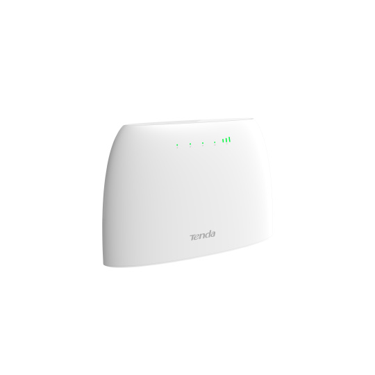 Tenda N300 bezdrátový router Fast Ethernet Jednopásmový (2,4 GHz) 4G Bílá