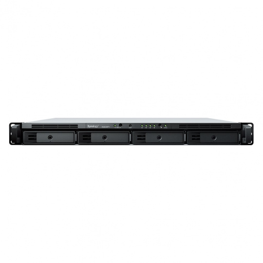 Synology RackStation RS822RP+ úložný server NAS Rack (1U) Ryzen Embedded V1500B 2 GB DDR4 DiskStation Manager Šedá